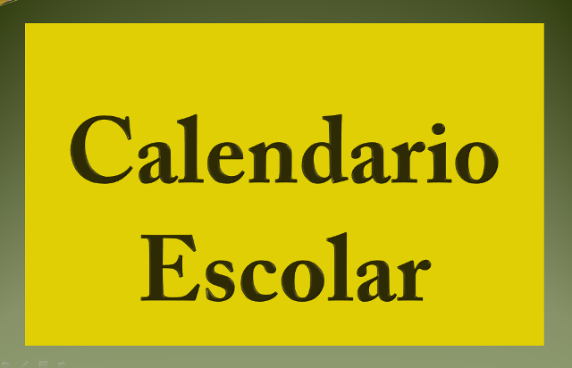 Calendario Escolar 2021-22