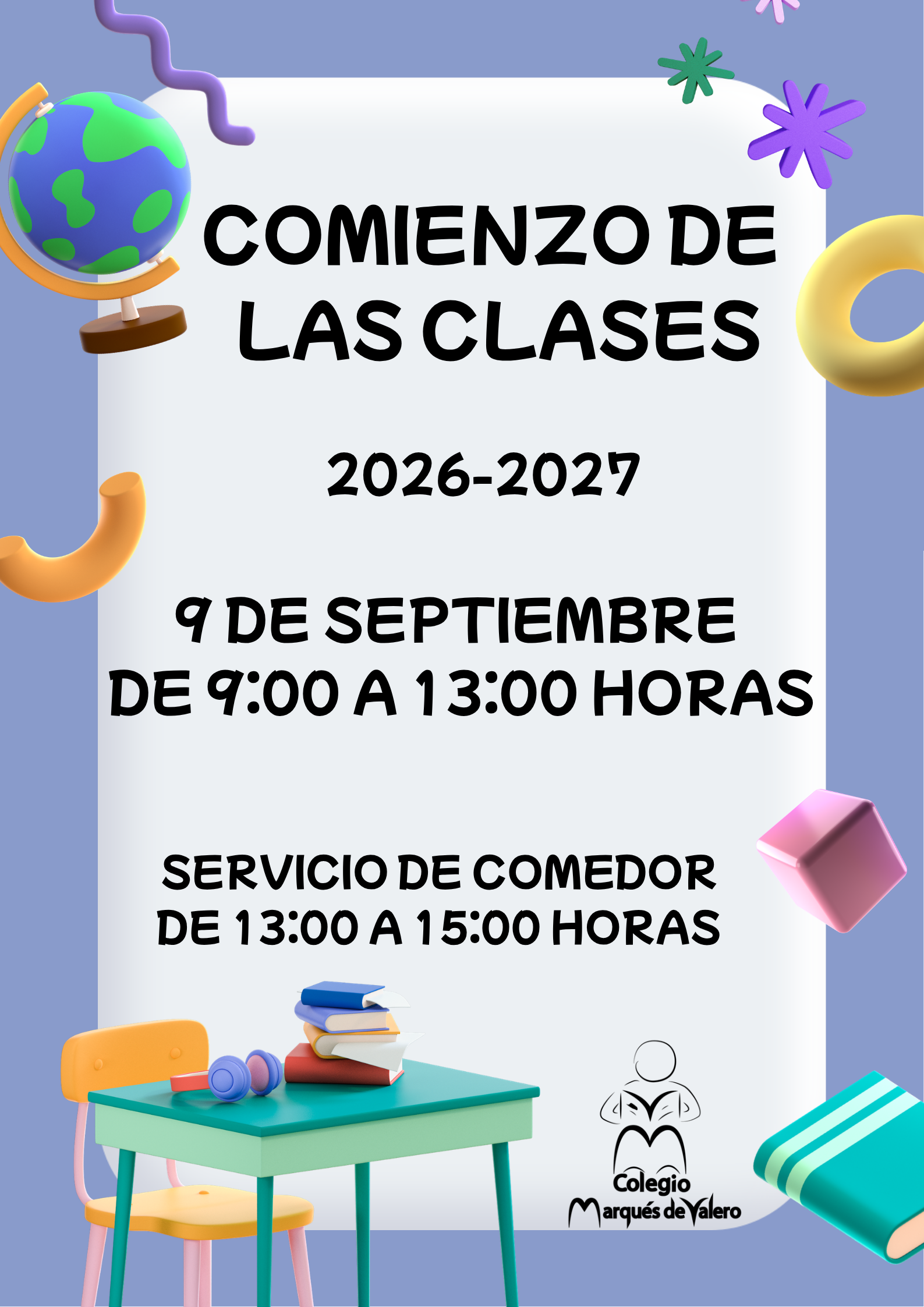 COMIENZO CLASES 26-27
